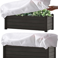 Plant Anti-freeze and Insect Net Cover for Flowers and Vegetables, Bird and Insect Barrier Netting