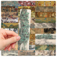30-Piece Vintage Chinese Painting Bookmark Set for Students and Book Lovers