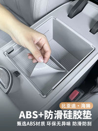 Armrest Storage Box and Silicone Cover for BYD Seal 06 EV Interior