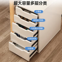 Under Desk File Cabinet with Drawers and Storage for Office