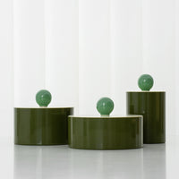 Nordic Ins Style Spherical Jewelry Box with Lid, Multi-layer Ring Earring Small Item Storage Organizer