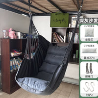 Hammock Chair Swing for Dormitory Balcony Home Indoor Outdoor Single Person Anti-rollover Thickened Lazy Chair