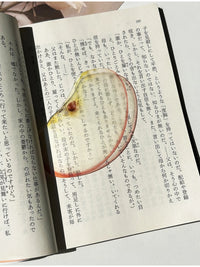 Cute Fruit-Shaped Acrylic Bookmark Set - Transparent INS Style Gift Bookmarks