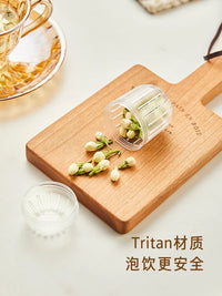 Carrot Tritan Heat-Resistant Tea Infuser Ball for Loose Leaf Tea