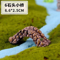 Miniature Arch Bridge Micro Landscape Ornament