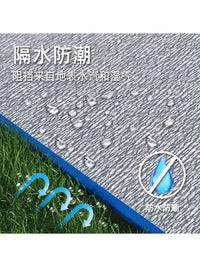 Double-Sided Aluminum Film Moisture-Proof Picnic Mat for Outdoor Camping and Dormitory Beds