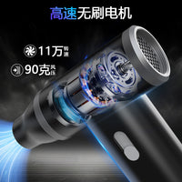 Portable Cordless Mini Blower Fan for Outdoor, Car, and Home Use - Rechargeable Handheld Air Duster