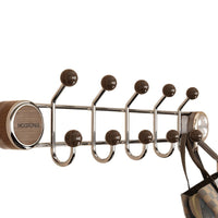 Suction Cup Door Hook Rack - Heavy Duty No-Drill Wall Mounted Organizer for Bathroom & Entryway