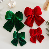 Velvet Bowknot Christmas New Year Wedding Decoration