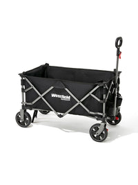 iFLY Collapsible Outdoor Camping Cart with Tabletop Option, Heavy-Duty Picnic Utility Wagon for Travel and Beach
