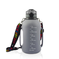 Collapsible Silicone Sports Water Bottle with Straw Lid for Travel and Outdoor Activities