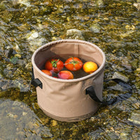 Portable Folding Water Bucket for Outdoor Camping Fishing Car Storage