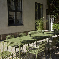 Nordic Simple Wrought Iron Outdoor Table and Chair Set for Garden Patio Villa