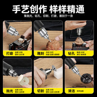 Mini Handheld Pearl Drilling Machine Electric Drill for Crafts and Jewelry Making