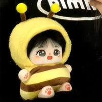 Cute Little Bee 10cm Cotton Plush Doll Clothes Set