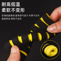 Motorcycle Sponge Handlebar Grips Anti-Slip Throttle Cover for Electric Bike Mountain Bike Universal