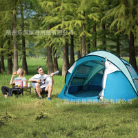 Automatic Pop-Up Camping Tent for Outdoor Family Adventures - Windproof, Rainproof & Sun Protection