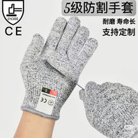 Cut Resistant Gloves for Kitchen, Outdoor Work, and Gardening - Food Grade, Puncture Resistant, Non-Slip, Wear-Resistant