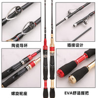 Telescopic Raft Fishing Rod with Soft Tail and Titanium Alloy Tip