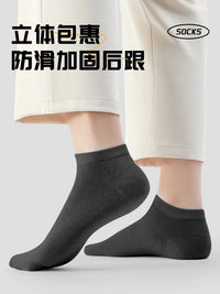 Disposable Sweat-Absorbing Mid-Calf & Ankle Socks for Travel, 20 Pairs