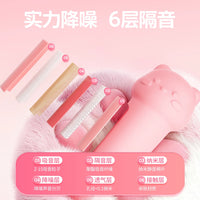 Cat Ear Sleep Earplugs for Noise Reduction and Soundproofing, Soft Reusable Ear Plugs for Sleeping, Travel, and Studying