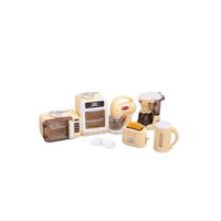 Miniature Pretend Play Kitchen Appliance Set for Kids - Coffee Maker, Toaster, Oven