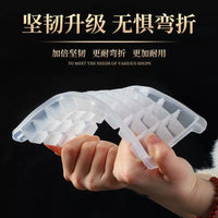 SK Clear Ice Cube Tray with Lid, 36-Grid Ice Maker for Home Freezer, Ice Ball Mold and Storage Box