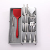 3-in-1 Expandable Cutlery Drawer Organizer with Dividers