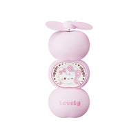 Mini Handheld USB Rechargeable Fan with Lollipop Design for Kids and Students