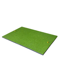 Indoor Golf Hitting Mat with EVA Non-Slip Base for Swing Practice and Chipping