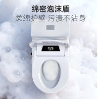 Smart Bidet Toilet Seat with Instant Heating, Washing, and Drying Functions