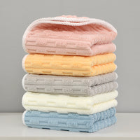 Coral Fleece Towel, Thickened, Highly Absorbent, Quick-Dry, Lint-Free for Face, Hand, Hair