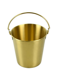 304 Stainless Steel Ice Bucket for Fries, Snacks, Beer, and Restaurant Use