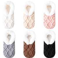 Women's Winter Thermal Fleece Lined Floor Socks for Indoor Wear