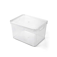 Clear Wardrobe Organizer Box with Dividers for Underwear and Clothing Storage
