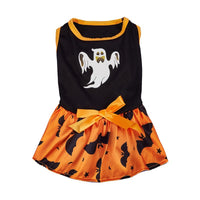Halloween Pet Costume Dress for Dogs - Pumpkin, Skull, Witch, Spider Designs