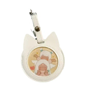 Cat-shaped Badge Holder Display Bag for Anime Pins and Brooches