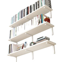 Wall Mounted Solid Wood Floating Shelf for Storage and Display