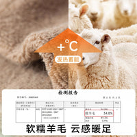 Women's Thick Lambswool Thermal Mid-Calf Socks for Winter