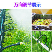 Garden Universal Spray Nozzle Automatic Watering System with Rain Sensor Timer