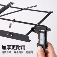 Portable Folding Music Stand for Guitar Guzheng and Other Instruments, Adjustable Height, with Carry Bag