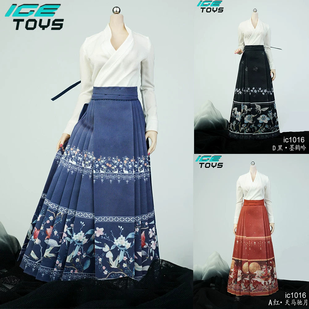 ICE TOYS 1/6 Scale Hanfu Horse-Face Skirt for 12-inch Action Figures