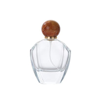 80ml Press-Type Spray Glass Bottle for Perfume and Cosmetics, Transparent Refillable Travel Atomizer