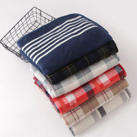 Thickened Flannel Shawl Blanket for Nap, Office, Sofa, and Leg Cover