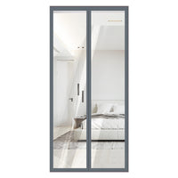 Insulated Magnetic Screen Door Curtain for Air Conditioning, Windproof PVC Partition