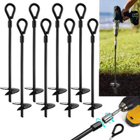 Ground Anchor for Outdoor Camping and Gardening