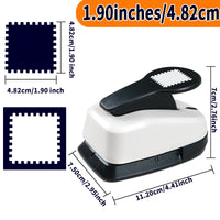Decorative Edge Craft Punch for DIY Cards and Scrapbooking, Square Shape