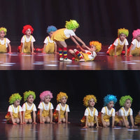 Kids Lollipop Candy Dance Costume Set for Stage Performance