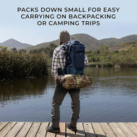 Ultralight Waterproof 3-Season Backpacking Tent with Rainfly and Footprint for 1 Person