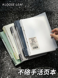 B5/A5 Detachable Coil Notebook Set with Thickened Refill Paper for Students